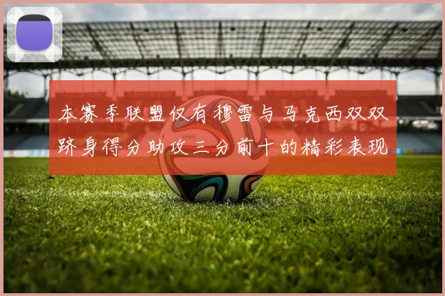 本赛季联盟仅有穆雷与马克西双双跻身得分助攻三分前十的精彩表现